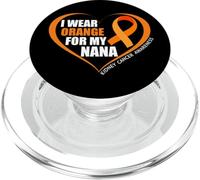 I Wear Orange For My Nana Kidney Cancer Awareness Month 2025 PopSockets PopGrip para MagSafe