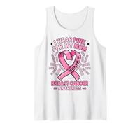 I Wear Pink For My Mom Mes de concienciación sobre el cáncer de Mama Camiseta sin Mangas