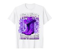 I Wear Purple For Lupus Awareness Camiseta