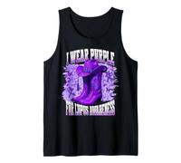I Wear Purple For Lupus Awareness Camiseta sin Mangas