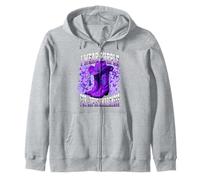 I Wear Purple For Lupus Awareness Sudadera con Capucha