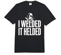 I Welded It Helded Funny Soldador Identidad Comfort Colors Adult Heavyweight T-Shirt