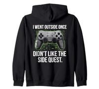 I Went Outside Once Gaming Apparel Video Game Gamer Boys Sudadera con Capucha