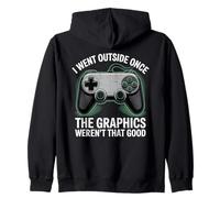 I Went Outside Once The Graphics Weren't That Good Gamer Boy Sudadera con Capucha