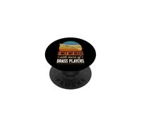I Wet My Reed with The Tears of Brass Players Clarinete PopSockets PopGrip Adhesivo