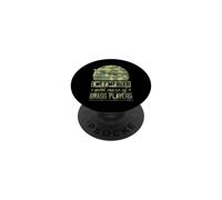 I Wet My Reed with The Tears of Brass Players Clarinete PopSockets PopGrip Adhesivo