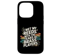 I Wet My Reeds with The Tears of Brass Players - Carcasa para iPhone 14 Pro
