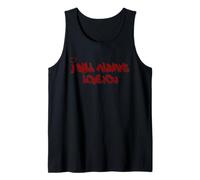 I Will Always Love You Graffiti Heart Street Art Camiseta sin Mangas