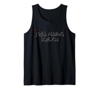 I Will Always Love You Graffiti Heart Street Art Camiseta sin Mangas