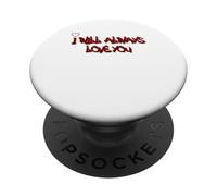 I Will Always Love You Graffiti Heart Street Art PopSockets PopGrip Adhesivo