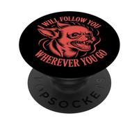 I Will Follow You Wherever You Go - Divertido Amante Chihuahua PopSockets PopGrip Adhesivo