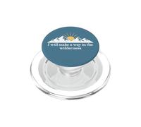 I Will Make a Way in The Wilderness Bible Verse Isaiah 43:19 PopSockets PopGrip para MagSafe