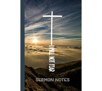 I Will Not Fear: Softcover 52 Week Sermon Notes Prayer Journal for Teens