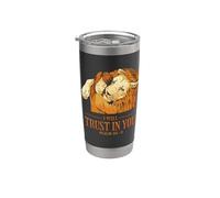 I Will Trust In You Salmo 56: 3- Cita de la Biblia Vaso térmico de acero inoxidable de doble pared