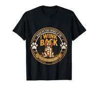 I Wink Back At My Dog In Case It's Canine Code - Camiseta