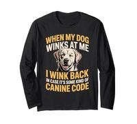I Wink Back At My Dog In Case It's Canine Code Manga Larga