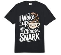 I Woke Up and Choose Snark Actitud sarcástica - Comfort Colors Adult Heavyweight T-Shirt