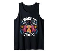I Woke Up and Choose Violins Música Violinista clásica - Camiseta sin Mangas