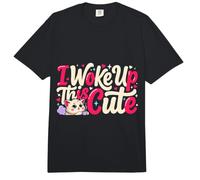 I Woke Up This Cute Adorable Confident Aesthetic Vibes Comfort Colors Adult Heavyweight T-Shirt
