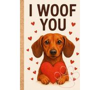 I WOOF YOU: Ein liebevolles Valentinstag-Notizbuch für Dackel-Liebhaberinnen