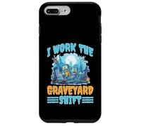 I Work The Graveyard Shift Trabajador noctural Nocturno Carcasa para iPhone 7 Plus/8 Plus