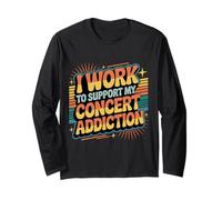 I Work To Support My Concert Addiction Music Fan ||- Manga Larga