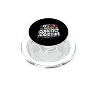 I Work To Support My Concert Addiction Music Fan - PopSockets PopGrip para MagSafe