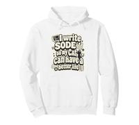 I Write Code so my Cat Can Have a Better Life Funny Geek Sudadera con Capucha