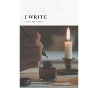 I write Notebook/ A Creative Writing Companion/ A Space for My Words/ 100 Lined Pages/ Hardcover