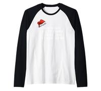 I Wrote All My Wishes To Santa and He Blocked Me Camiseta Manga Raglan