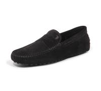 I0224 mocassino uomo TOD'S man suede loafer black