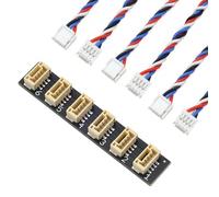 I2C CAN Bus Splitter para Pixhawk 6C 6X JST GH 1.25 4Pin 6 Puertos Pixhawk 4 The Cube