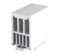 I75 Aluminum Heat Sink Dissipator for Single Phase Solid State Relay SSR 40A 75X43x71mm Heat Dissipation Radiator(40A) Industrial Electrical Relays
