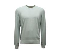 I9351 MAGLIONE UOMO GRAN SASSO MAN WOOL SWEATER LIGHT GREEN