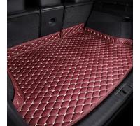 IACNAY Coche Alfombrillas Maletero para BMW 4 Series 2 Doors 2014-2019 (no Net on The Right), Cuero Funda Maletero Protector Impermeable Antideslizante Borde Alto Accesorios,Red