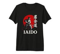Iaido - Espada Japonesa para Practicar Artes Marciales Zen Bushido Camiseta Premium