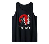 Iaido - Espada Japonesa para Practicar Artes Marciales Zen Bushido Camiseta sin Mangas
