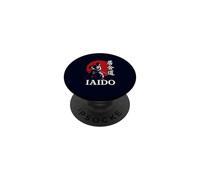 Iaido - Espada Japonesa para Practicar Artes Marciales Zen Bushido PopSockets PopGrip Adhesivo