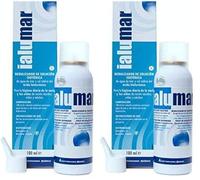 Ialumar Spray Nasal Agua de Mar con Ácido Hialurónico al 0,2% - Descongestiona, Hidrata, Protege y Cicatriza - Solución Isotónica - Adultos y Niños (A partir de 4 años) - 100 Ml (Paquete de 2)