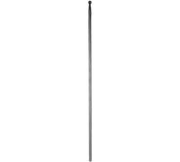 IAM DESIGN Varilla decorativa de 1200 mm, 12 mm, para soldar con bola decorativa, barra de hierro adecuado para pasamanos, barandilla de escaleras, hierro forjado liso/redondo