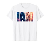 IAM Lion of Judah - Holy Name of GOD Christian Faith Graphic Camiseta