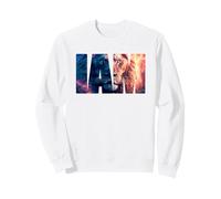 IAM Lion of Judah - Holy Name of God Christian Faith Graphic Sudadera