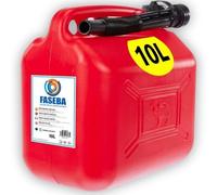 IAMI Bidón de Gasolina 10 L Homologado con Boquilla Flexible y Visor