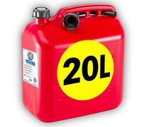 IAMI Bidón de Gasolina 20 L Homologado con Boquilla Flexible y Visor
