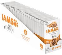 IAMS Alimento húmedo para Salsa de Pollo para Gatitos 0,85 kg - Paquete de 24
