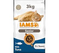 IAMS Alimento Seco para Gatos Senior con Atún, 3kg