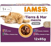 IAMS Delights Adult Cat Land & Sea Collection In Gravy Comida para Gatos - 1020 gr