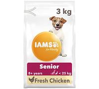 IAMS for Vitality Alimento para Perros Pequeños y Medianos de Edad Avanzada con pollo fresco [3 kg]
