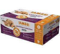 IAMS Land & Sea Collection Alimento húmedo en Salsa para Gatos, 72 x 85g
