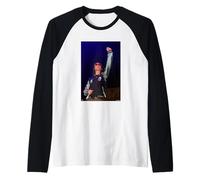 Ian Brown Glastonbury 2005 - Rosas de Piedra de Andy Willsher Camiseta Manga Raglan